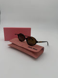 Occhiali rotondo brown