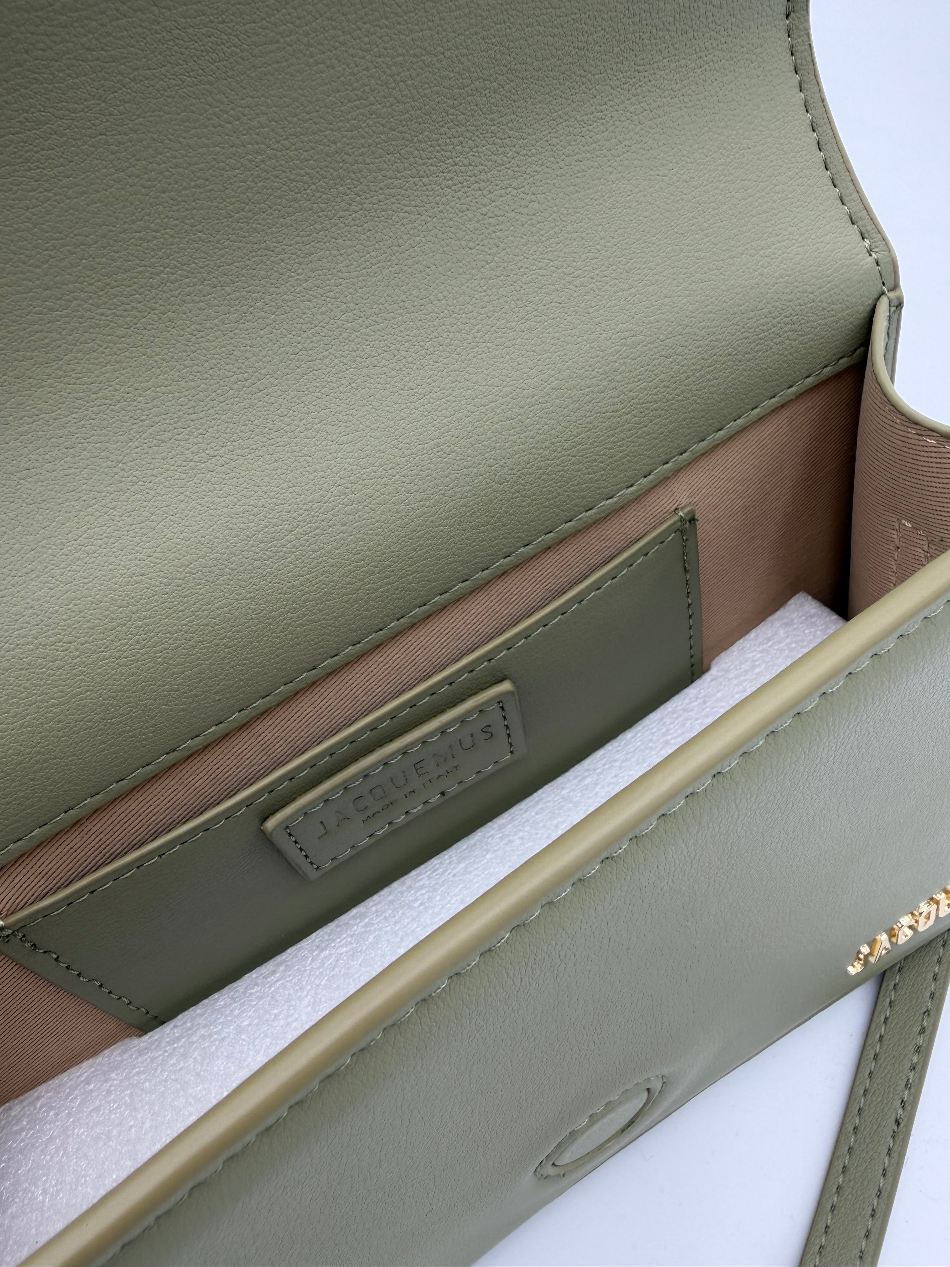 Borsa jacqui verde menta 22cm