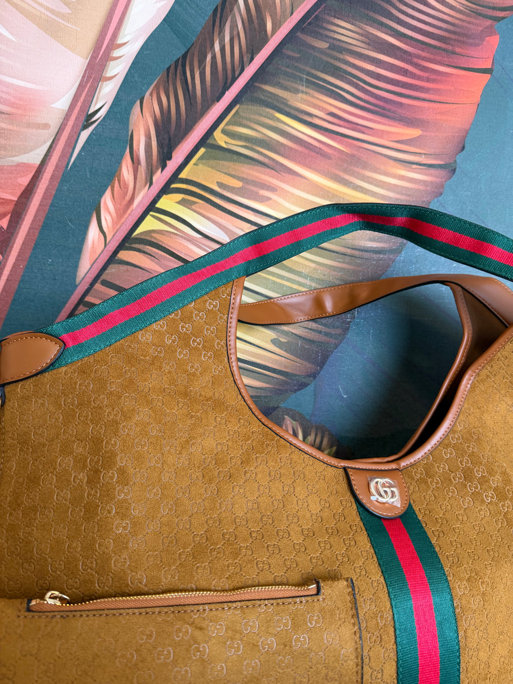 Borsa caramel 45cm