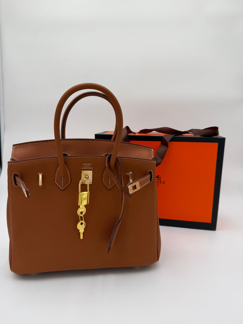 Borsa hermy brown 25cm