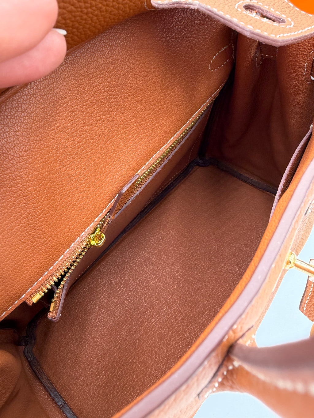 Borsa hermy brown 25cm