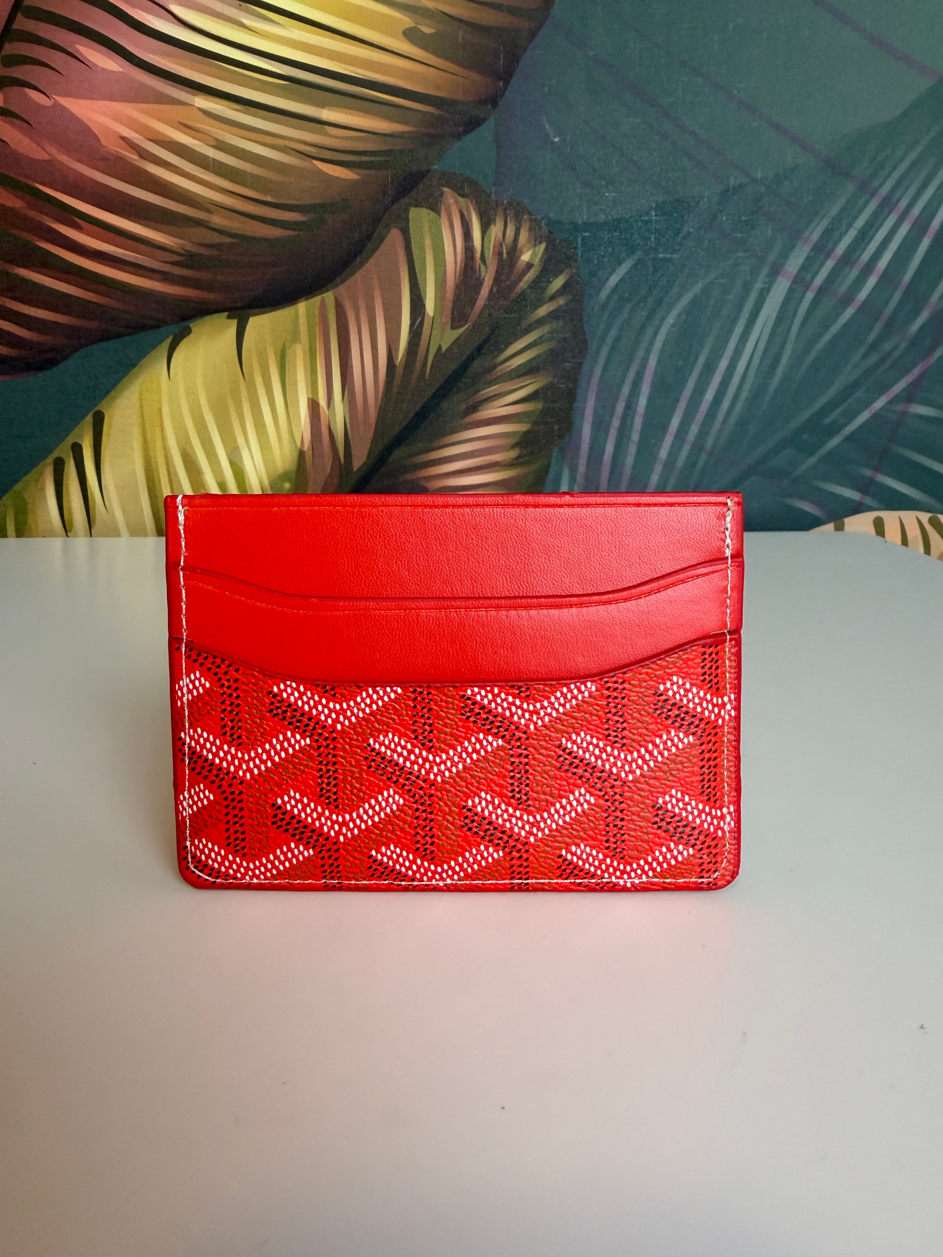 Porta carte red