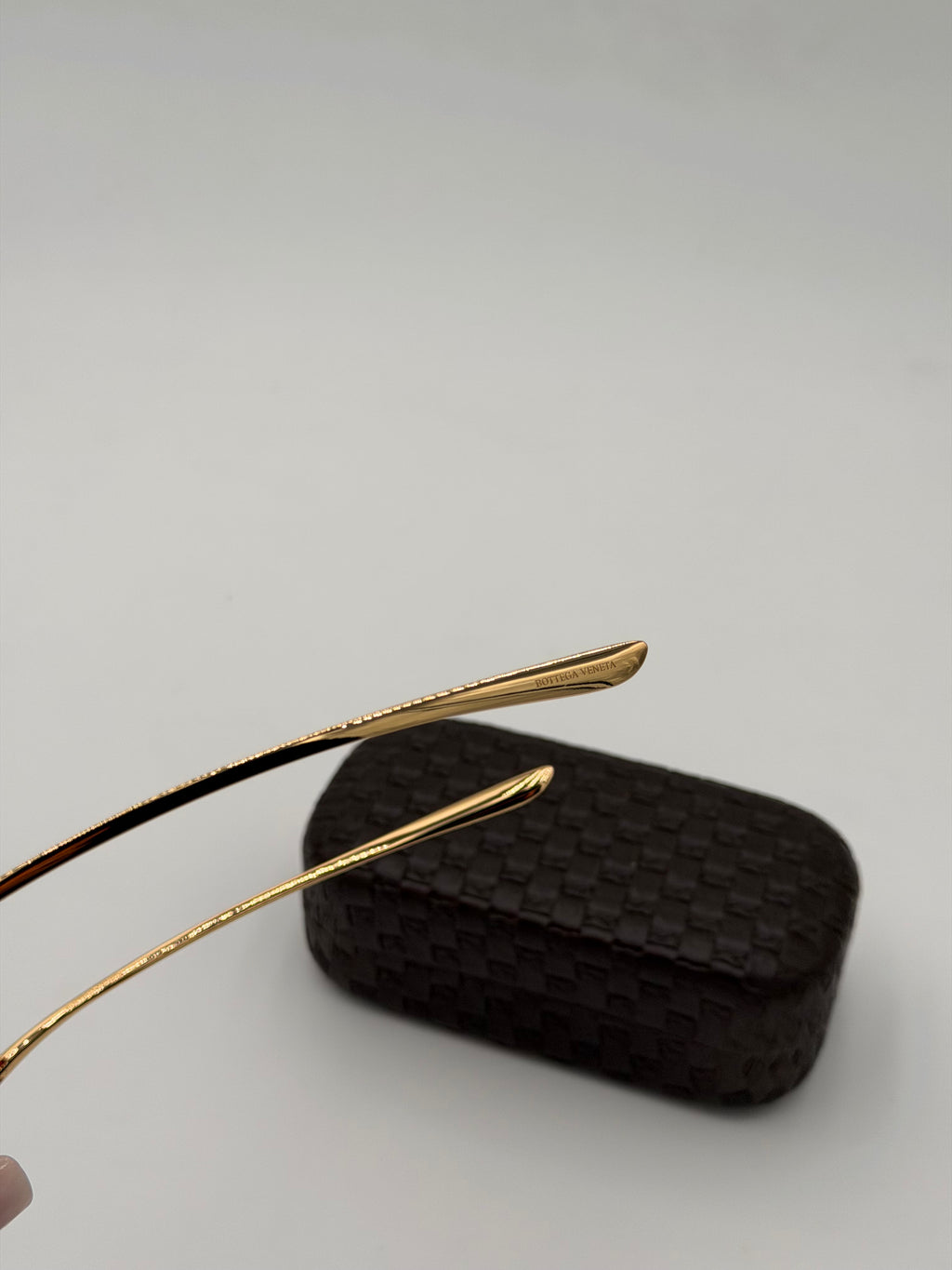 Occhiali bottega celeste