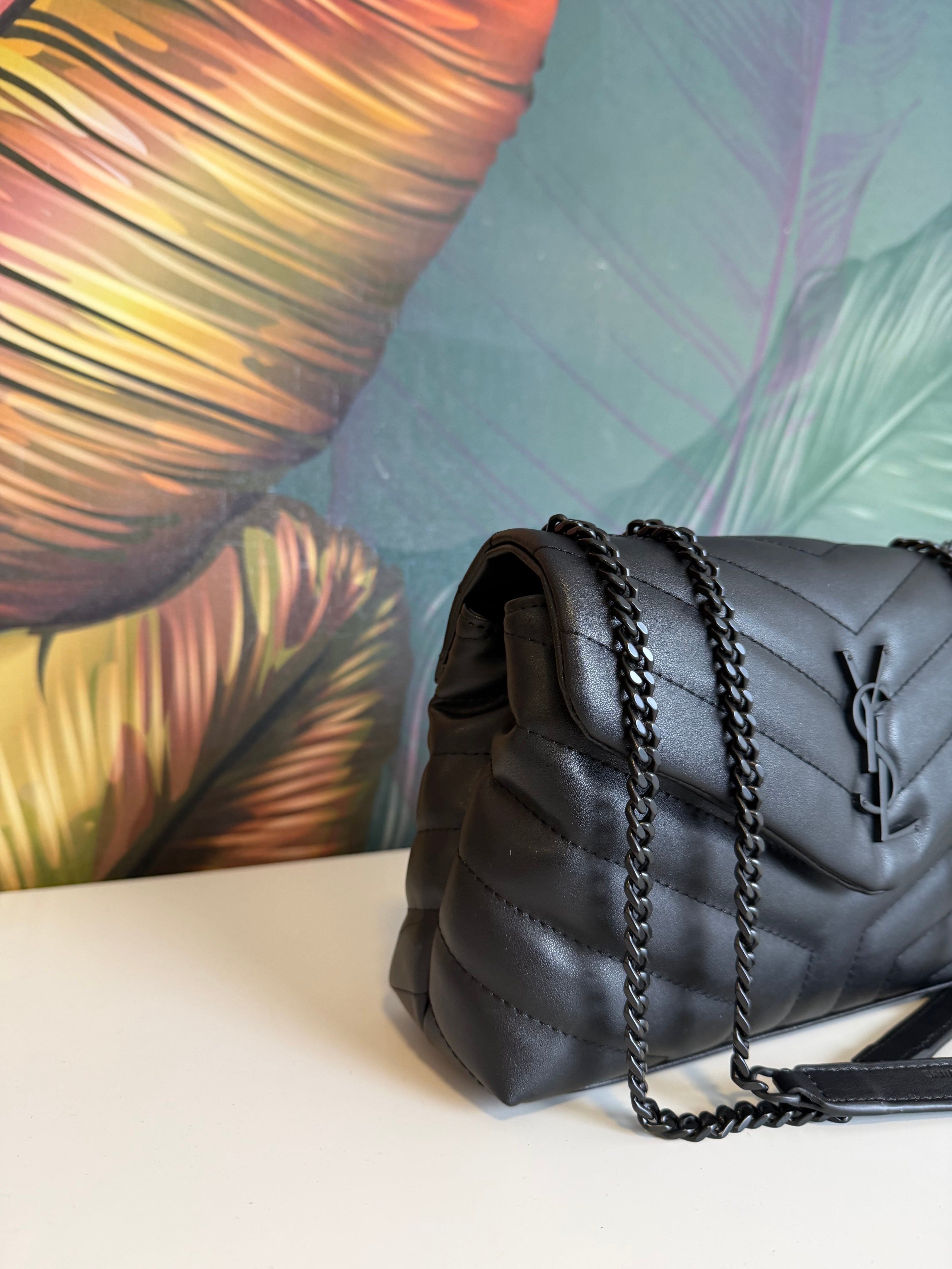 Borsa Lou media black 25cm