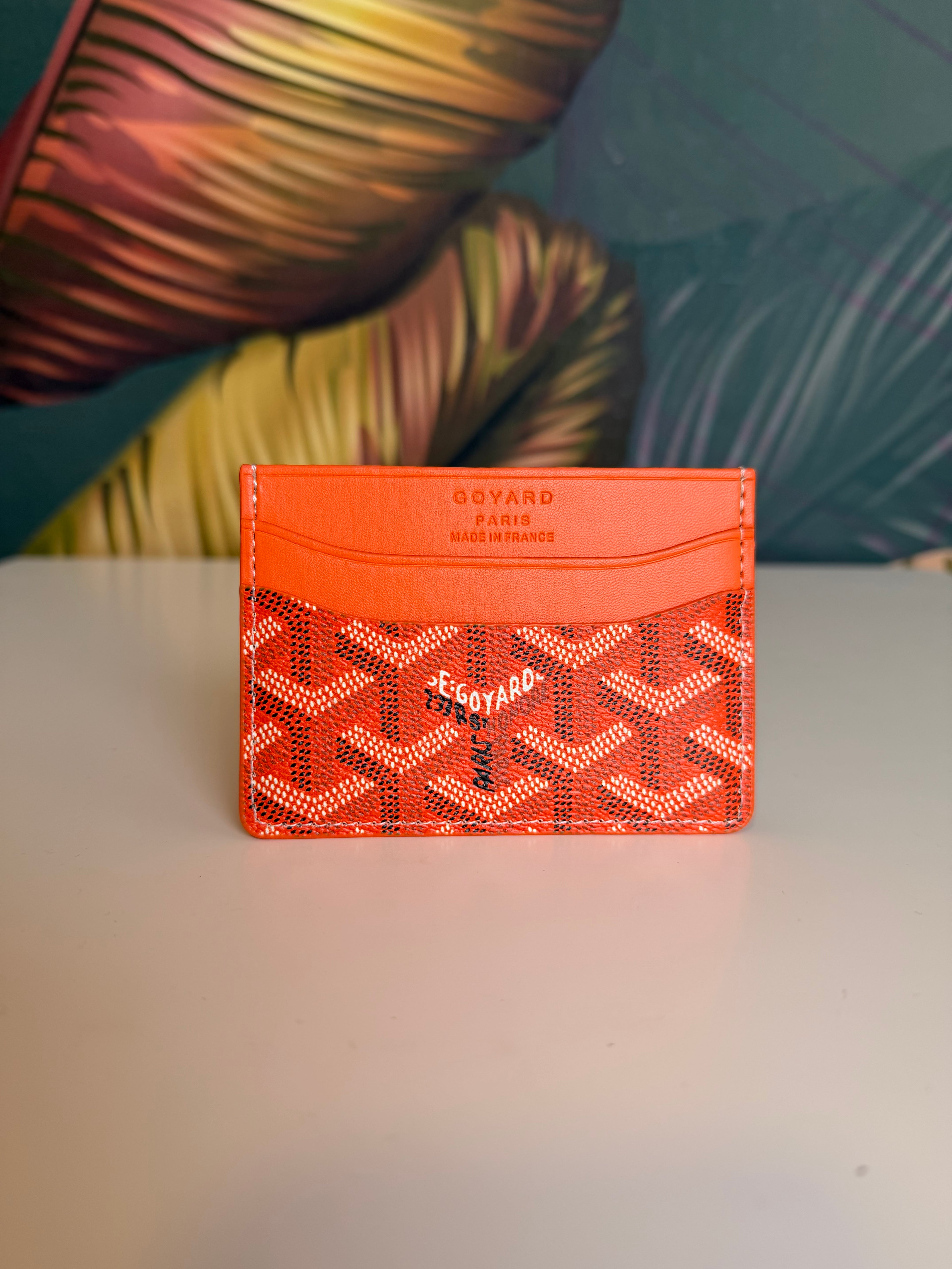 Porta carte orange