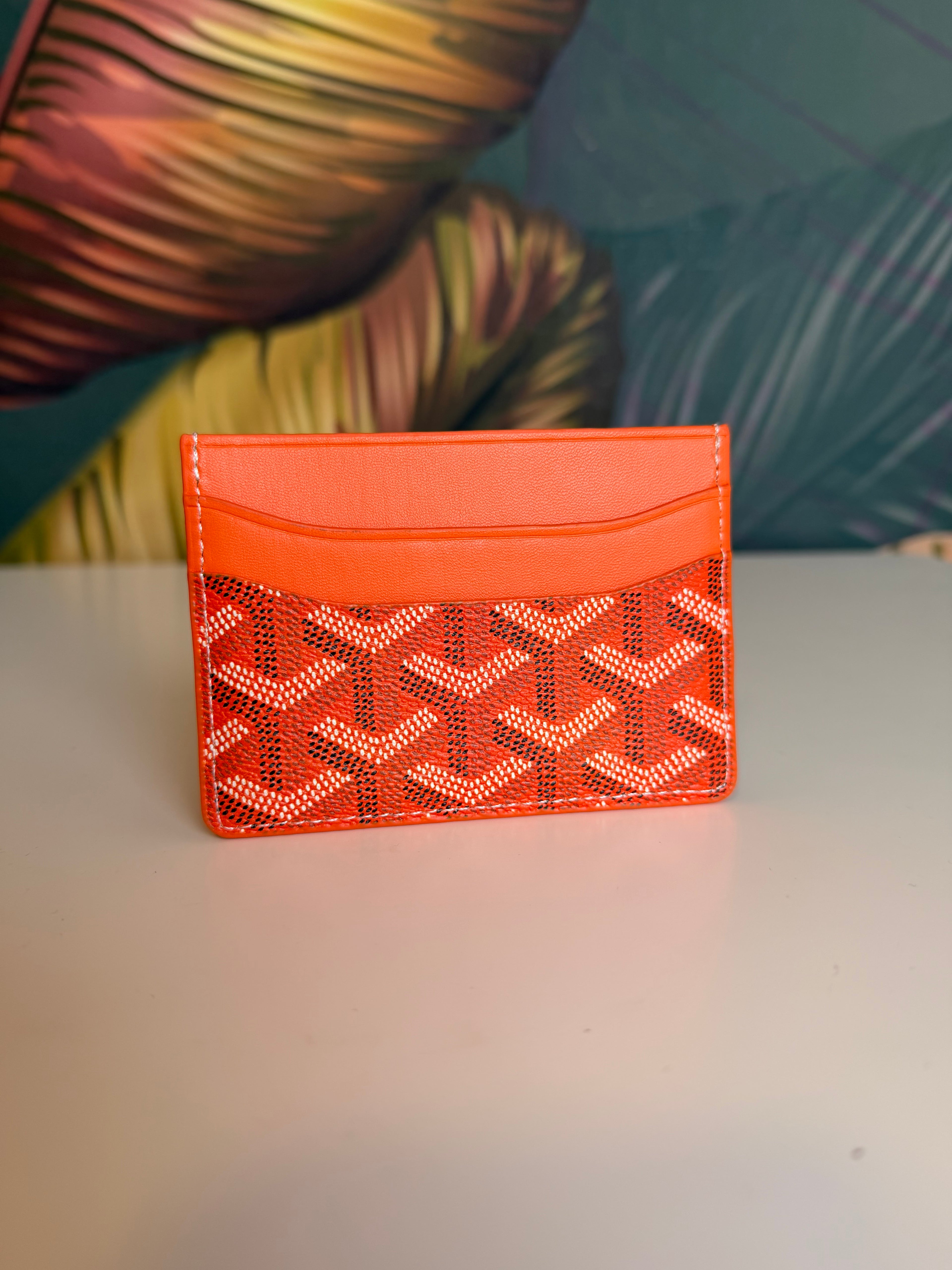 Porta carte orange