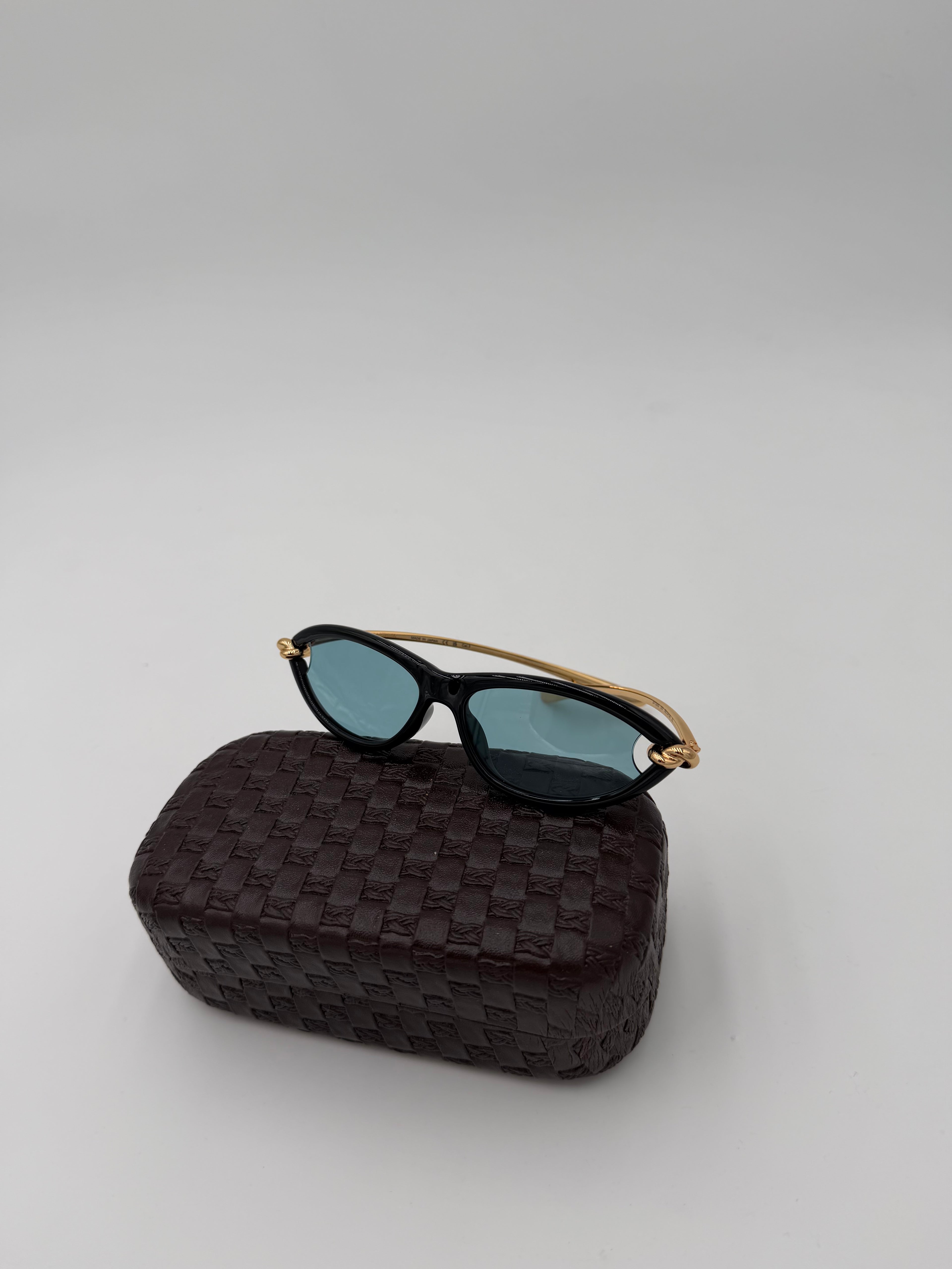 Occhiali bottega celeste
